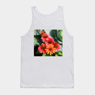 Cheyenne Spirit Echinacea Flowers in the Summer Garden Tank Top